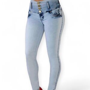 JEAN COLOMBIANO LEVANTA COLA TIPO SKINNY